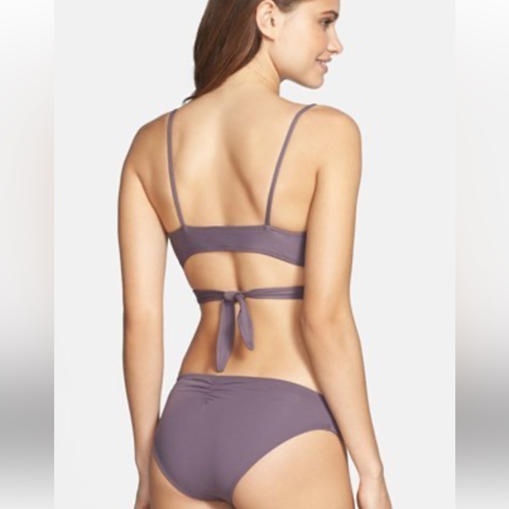 L*Space 2 piece bikini with wrap around top and braided side bottoms